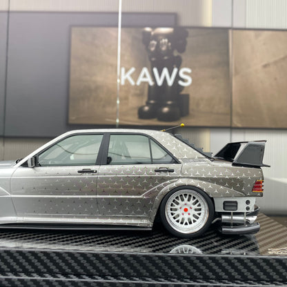 VIP 1/18 Mercedes-Benz 190E Silver Star Limited Edition car model ornaments