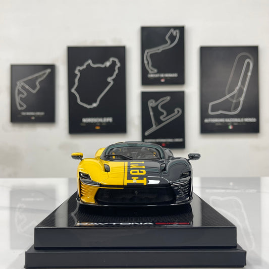 MR 1/18 Ferrari Icona Daytona SP3 Special Edition - Modena Yellow (FE036SE6)