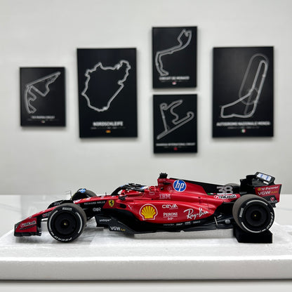 BBR 1/18 Ferrari SF-23 #38 Zhou Guanyu Red BBR2318T38