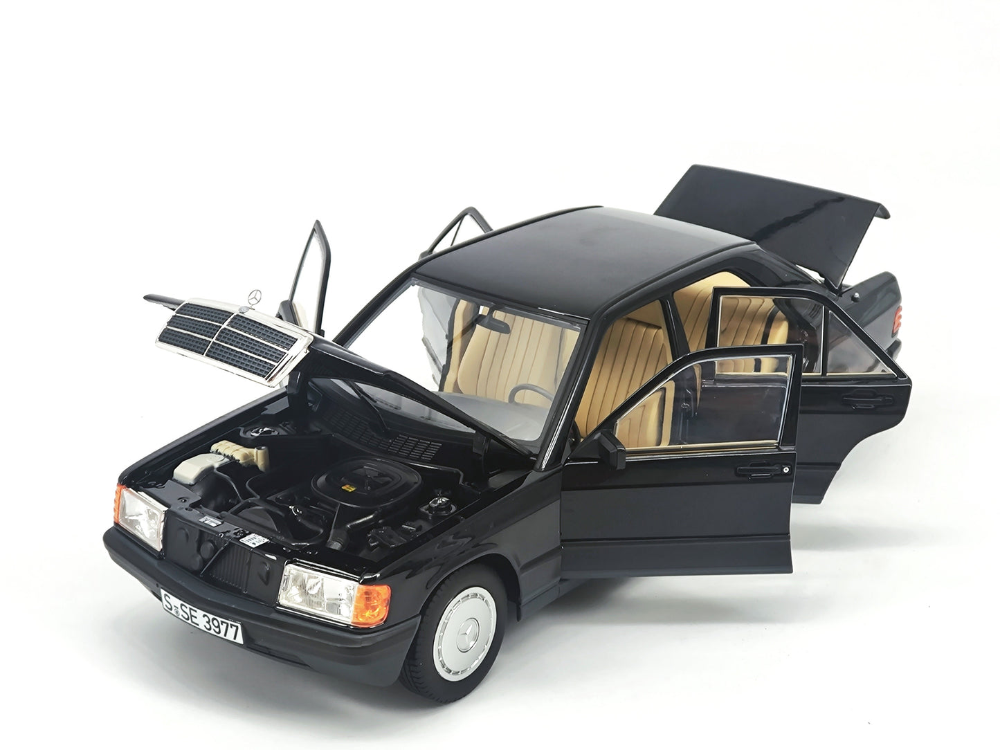 NOREV 1/18 Mercedes Benz 190E alloy simulation model car