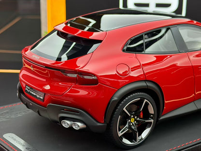 BBR 1:18 Ferrari Purosangue Rosso Corsa 48/48 DDJ080
