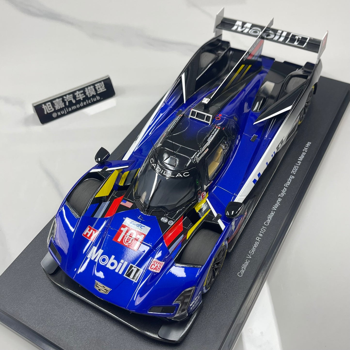 Topspeed 1/18 Cadillac V-Series.R #101 (Cadillac Wayne Taylor Racing) – Blue Livery (TS0643)