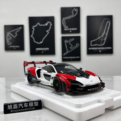 LCD 1/18 McLaren Senna GTR (Red/White) LCD18016-RW