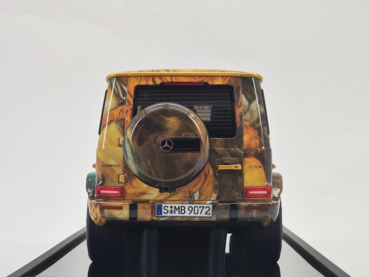 MH 1/18 Mercedes-Benz AMG G63 Jagdpanther Limited Edition Simulation Model Car
