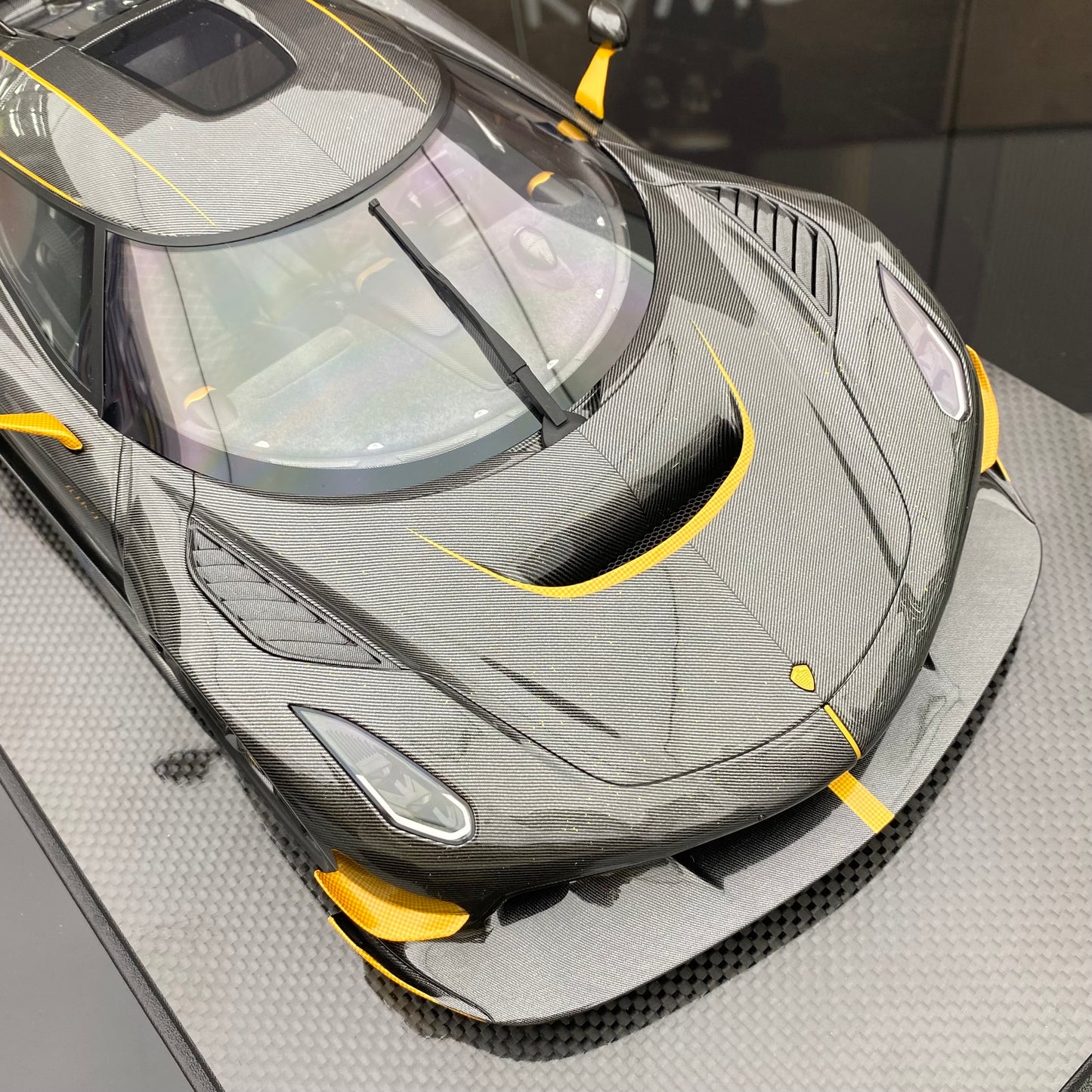 FRONTIART 1/12 Koenigsegg Jesko resin-sealed simulation car model