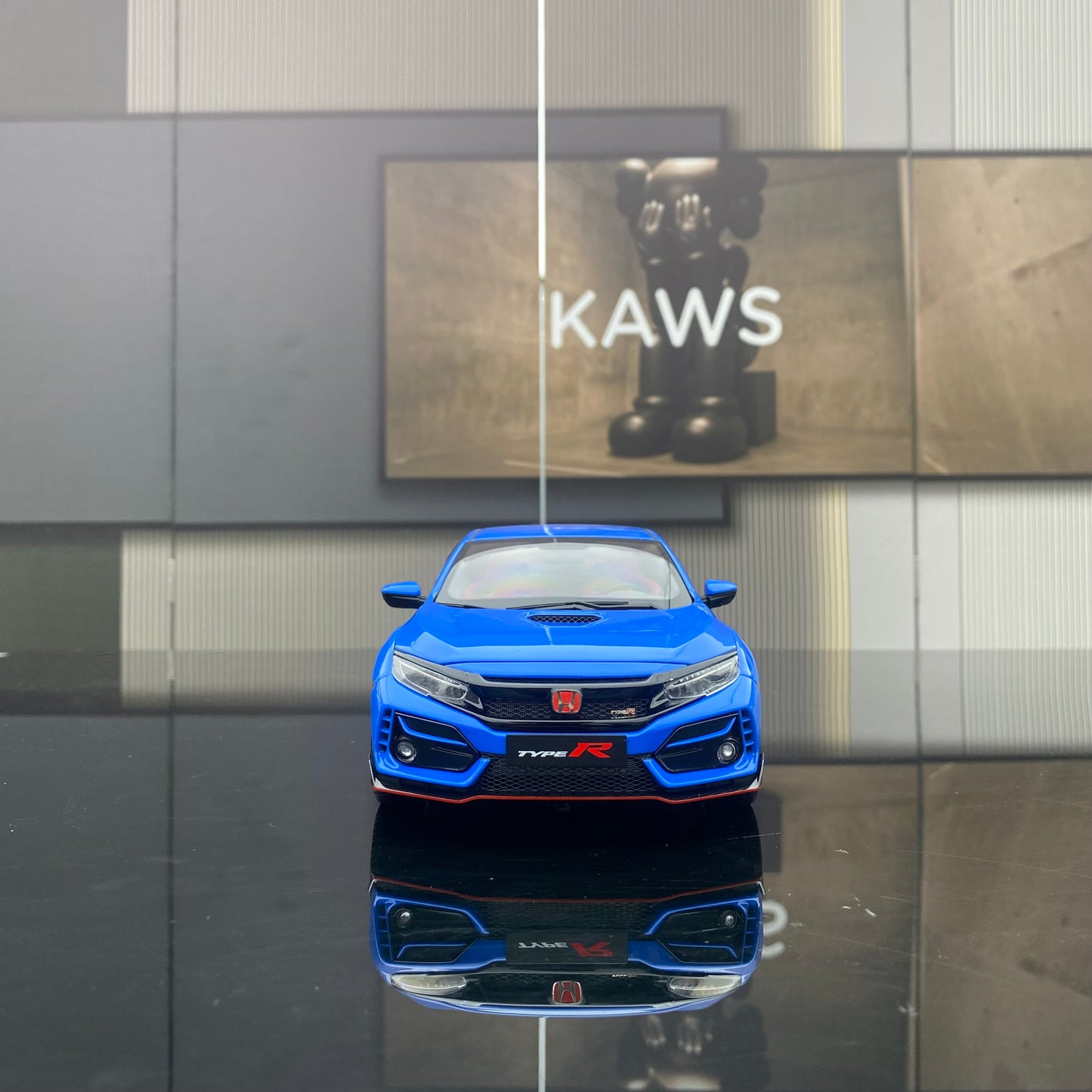LCD 1/18 Honda Civic TYPE-R FK8 Alloy Simulation Car Model Gift