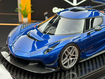 FA 1:18 Koenigsegg Jesko Metallic Blue 300/300 DDJ035