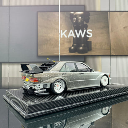 VIP 1/18 Mercedes-Benz 190E Silver Star Limited Edition car model ornaments