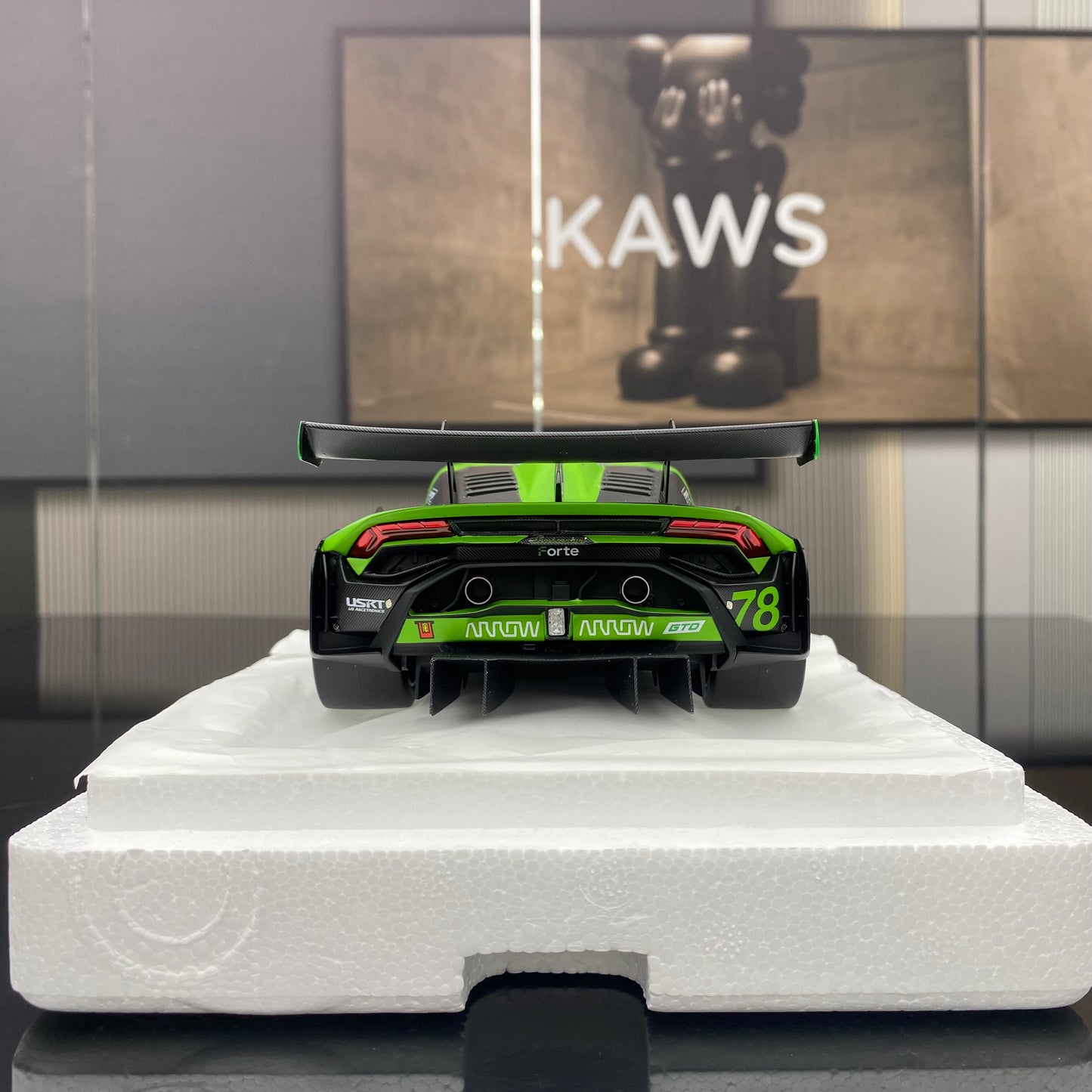 Topspeed 1/18 Lamborghini Huracán GT3 EVO2#78 Forte Racing IMSA