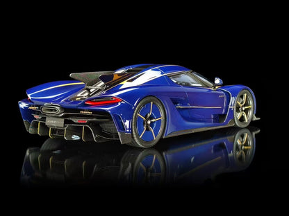 Frontiart 1/18 Koenigsegg Jesko Absolute Edition Carbon Blue, limited to 100 units worldwide.