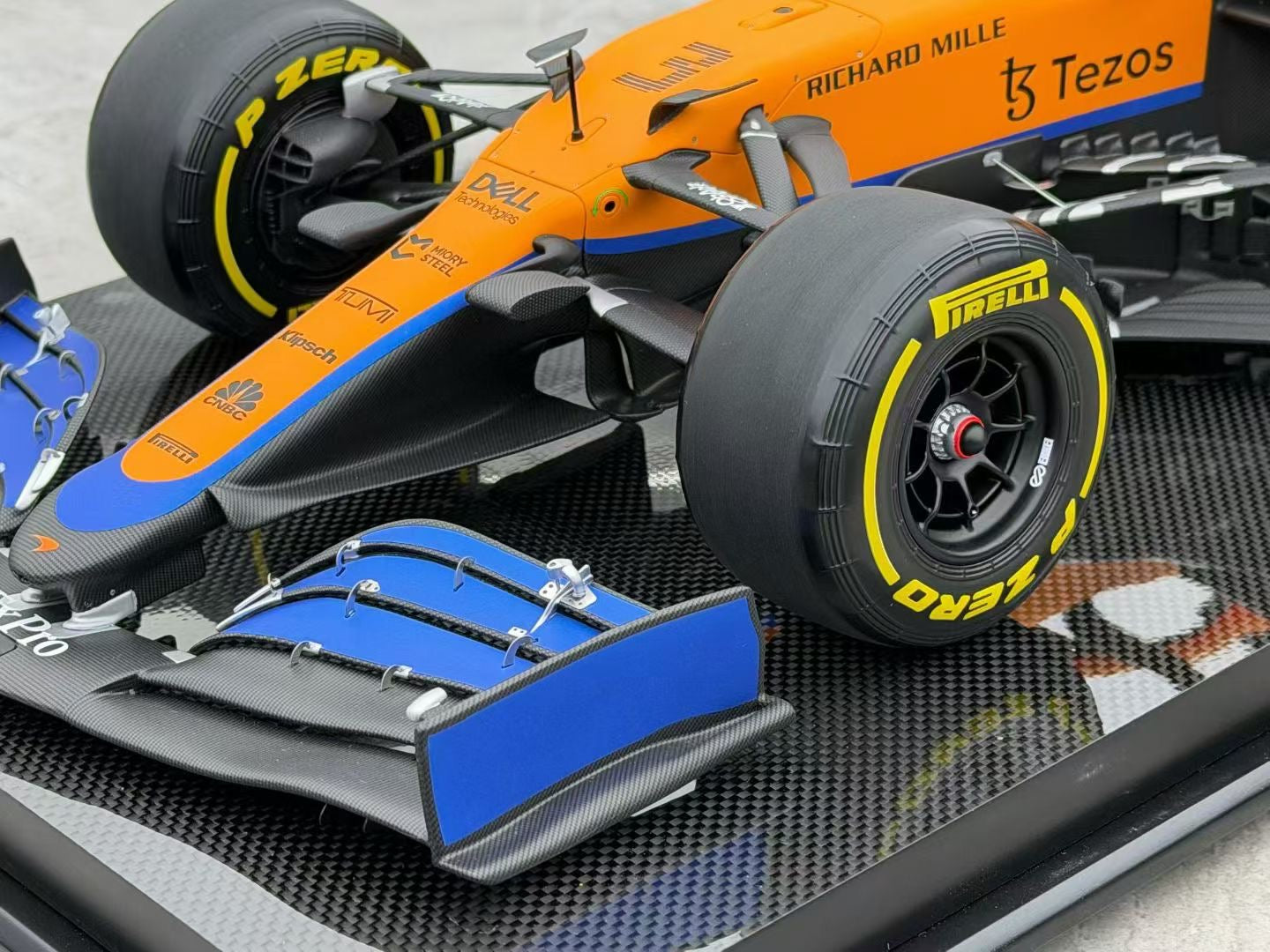 Amalgam 1:8 McLaren MCL35M 2021 Monza, Italy #3 Daniel Ricciardo 50/50 DDJ075