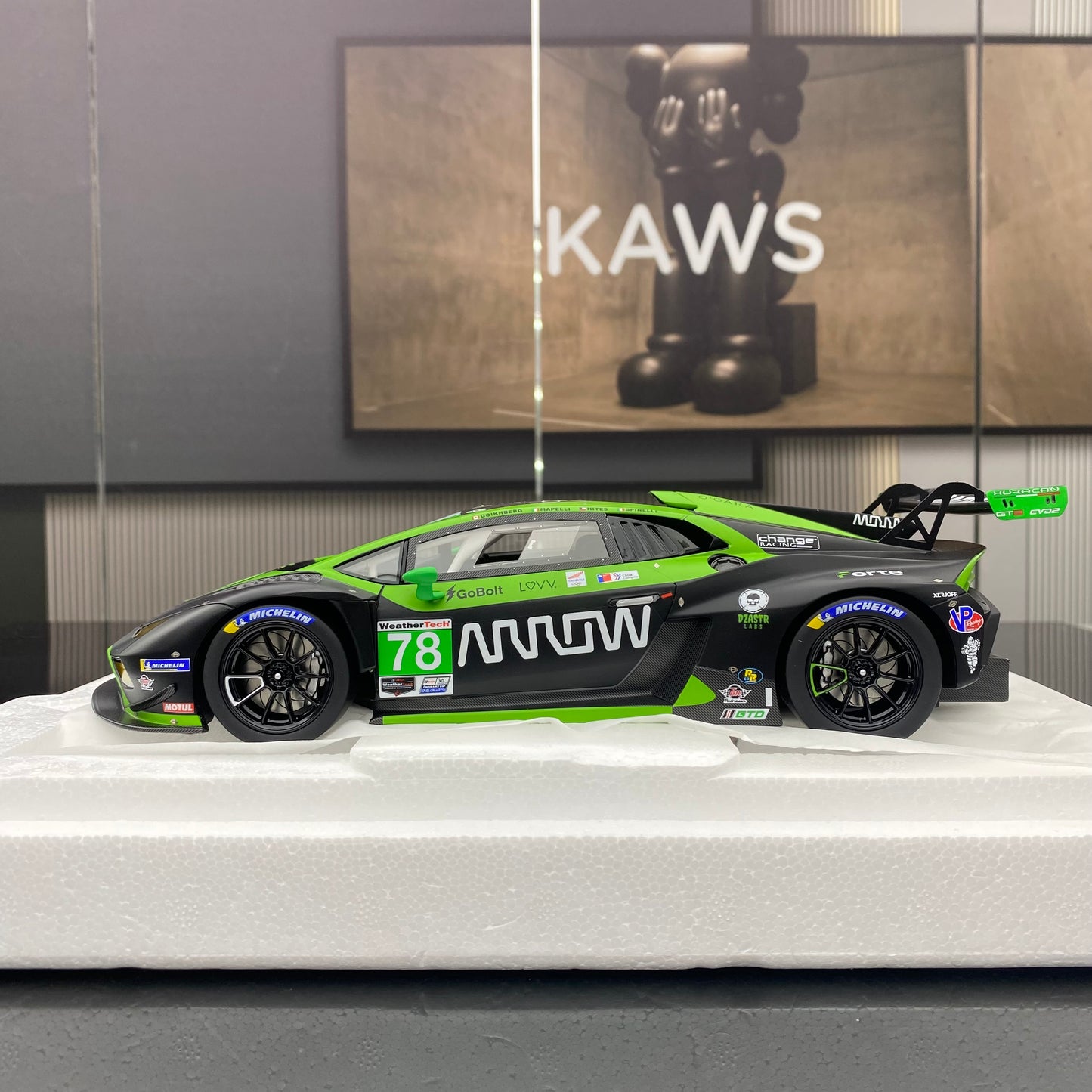Topspeed 1/18 Lamborghini Huracán GT3 EVO2#78 Forte Racing IMSA