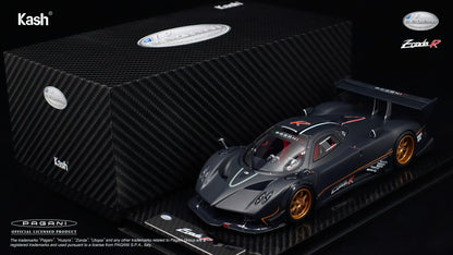Kash Model 1/18 Pagani
Zonda R Carbon Fiber
Matt Black Limited
599pcs KPZR001