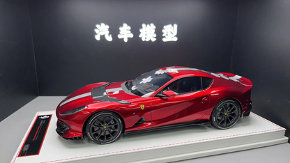 TE 1/18 Ferrari 812 Competizione Simulation Model Car