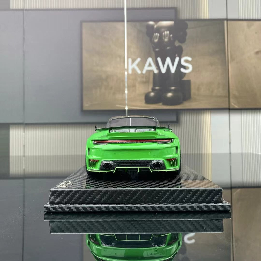 New Arrival VIP 1/18 Porsche 992 Stinger GTR Green Price 328$