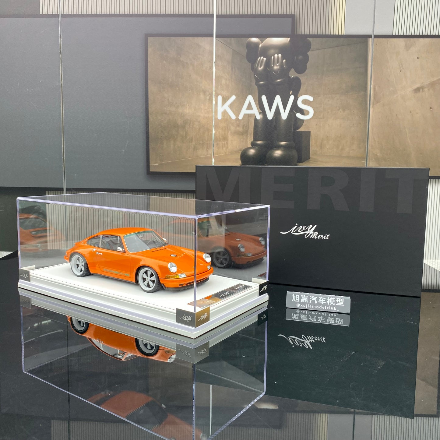IVY 1/18 Porsche Singer Classic Study high-end simulation car model limited edition