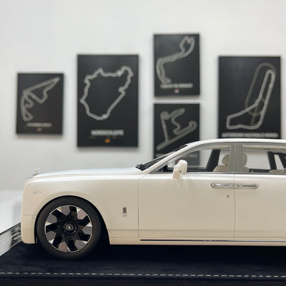 HH Model 1/18 Rolls-Royce Phantom Series II Ivory White HH735