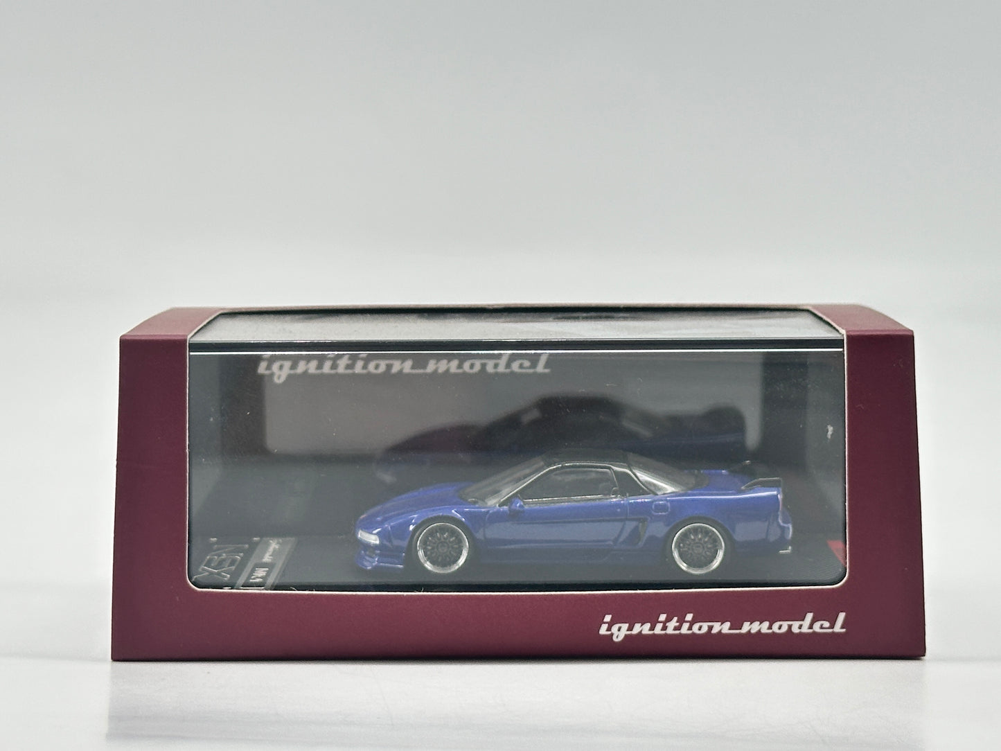 Ignition Model 1/64 Honda NSX Metallic Blue Simulation Car Model IG1943