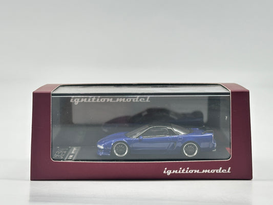 Ignition Model 1/64 Honda NSX Metallic Blue Simulation Car Model IG1943