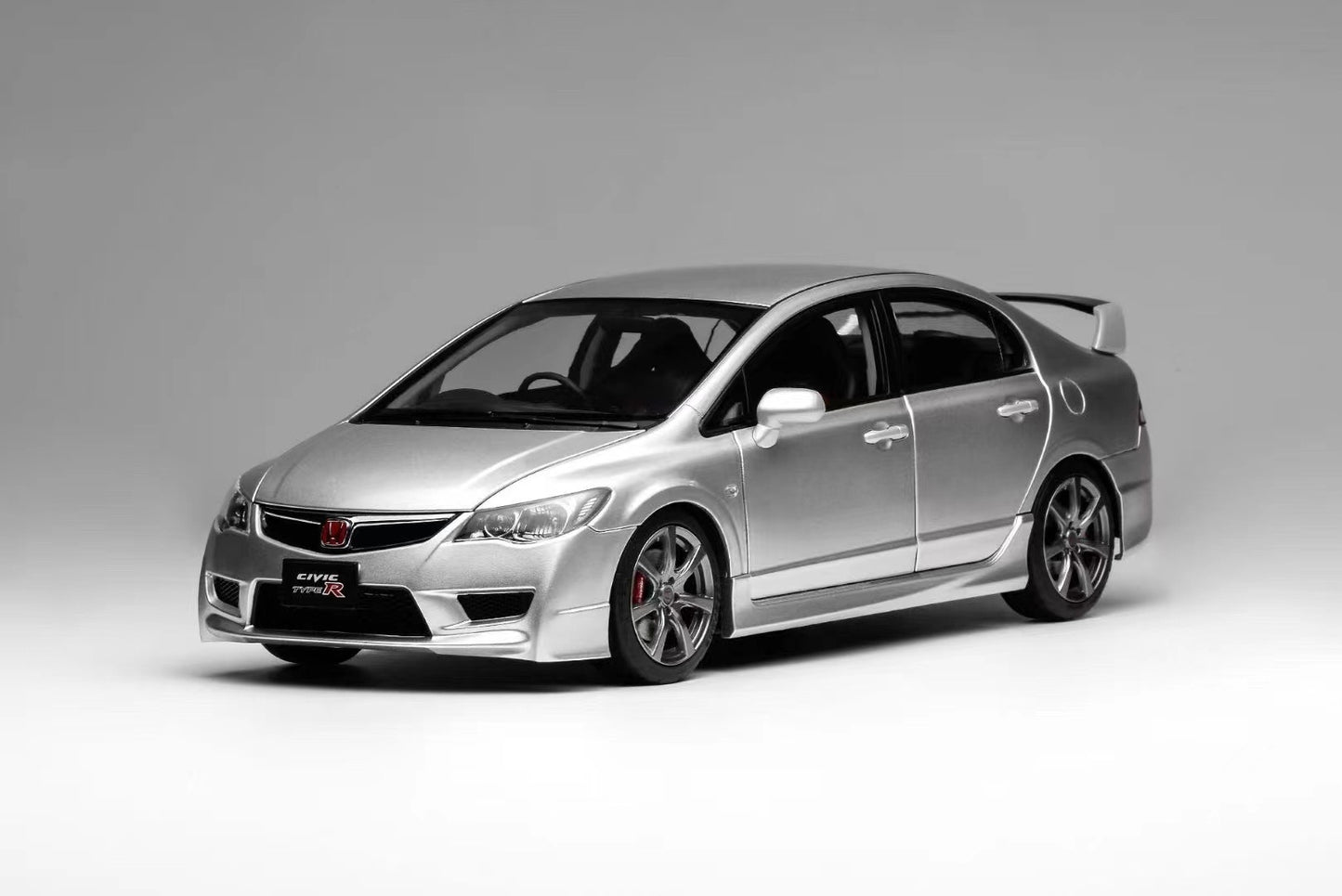 MH 1/18 Honda Civic TYPE R (FD2) 2007 Alloy Fully Opened Simulation Car Model Ornaments