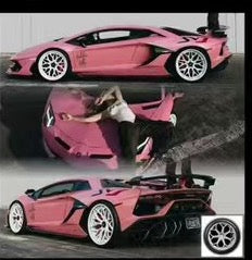 DM 1/18 Lamborghini SVJ supercar limited edition simulation car model ornament