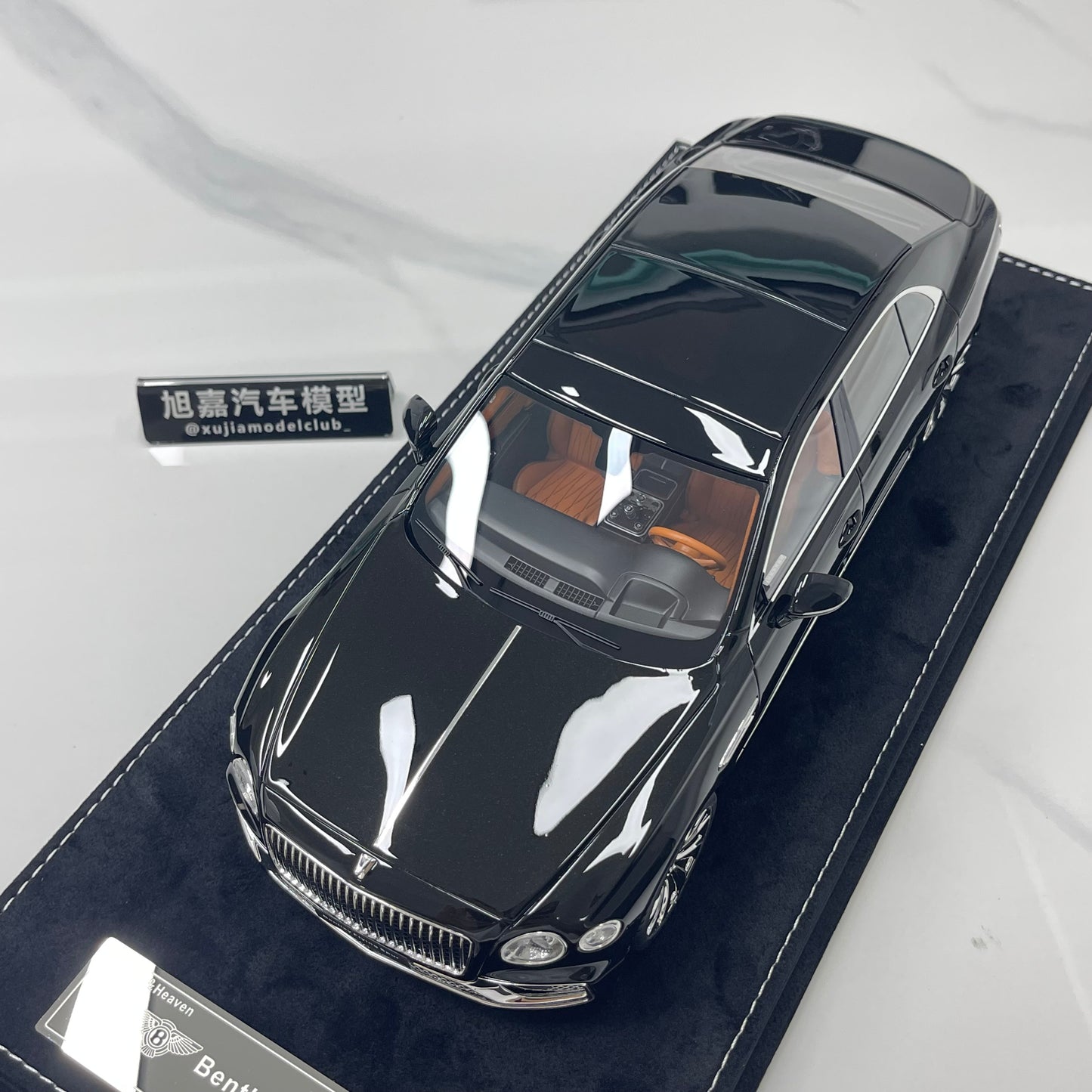 HH Model 1/18 Bentley Flying Spur Diamond Black Limited Edition Model Car