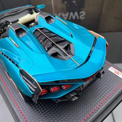 MR 1/18 Lamborghini Sian Roadster convertible limited edition simulation car model