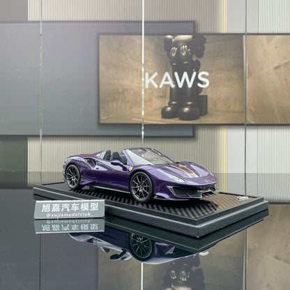 BBR 1/18 Ferrari 488 pista Spider convertible limited edition car model