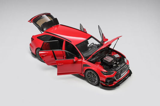 KiloWorks 1/18 Audi RS6 Diecast Fully Opening Model Car