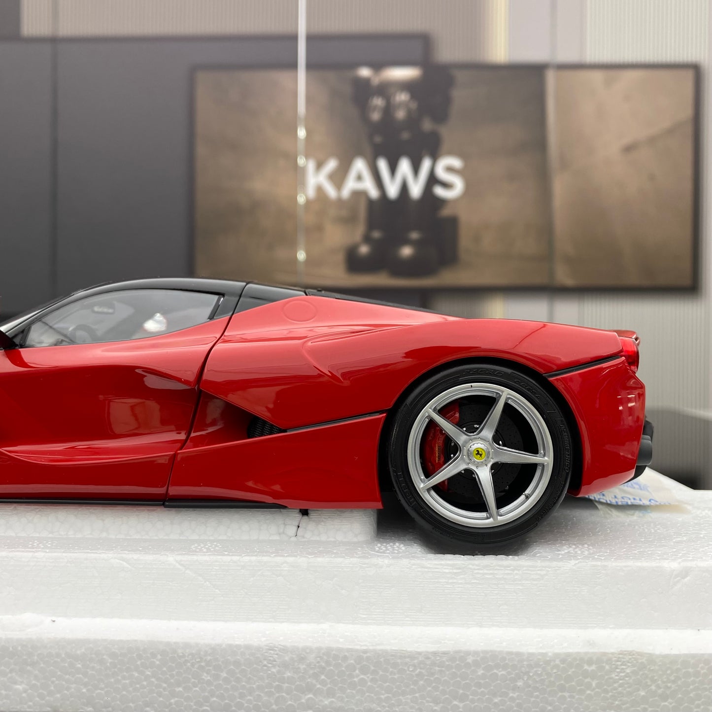 BBR 1/18 Ferrari LaFerrari alloy full-open simulation car model LaFerrari hard-top supercar ornaments