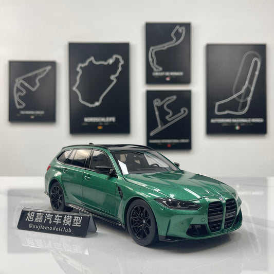 TSM MODEL 1/18 BMW M3 Touring (Isle of Man Green) TSM181030