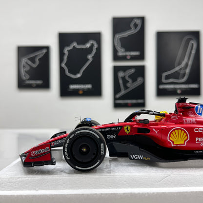BBR 1/18 Ferrari SF-23 #44 Hamilton Red BBR2318T44