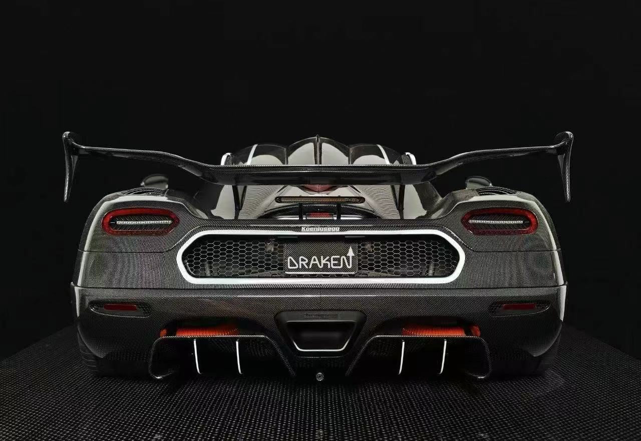 FRONTIART 1/8 Koenigsegg Agera RS Draken Limited Edition Simulation Model Car