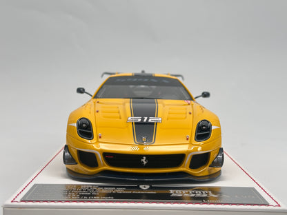 DG 1/18 Ferrari 599 EVO XX Yellow Limited Edition Model Car