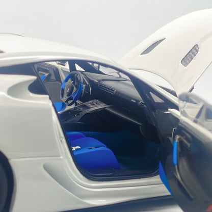 WELL 1/18 Lexus LFA white alloy simulation model car ornaments