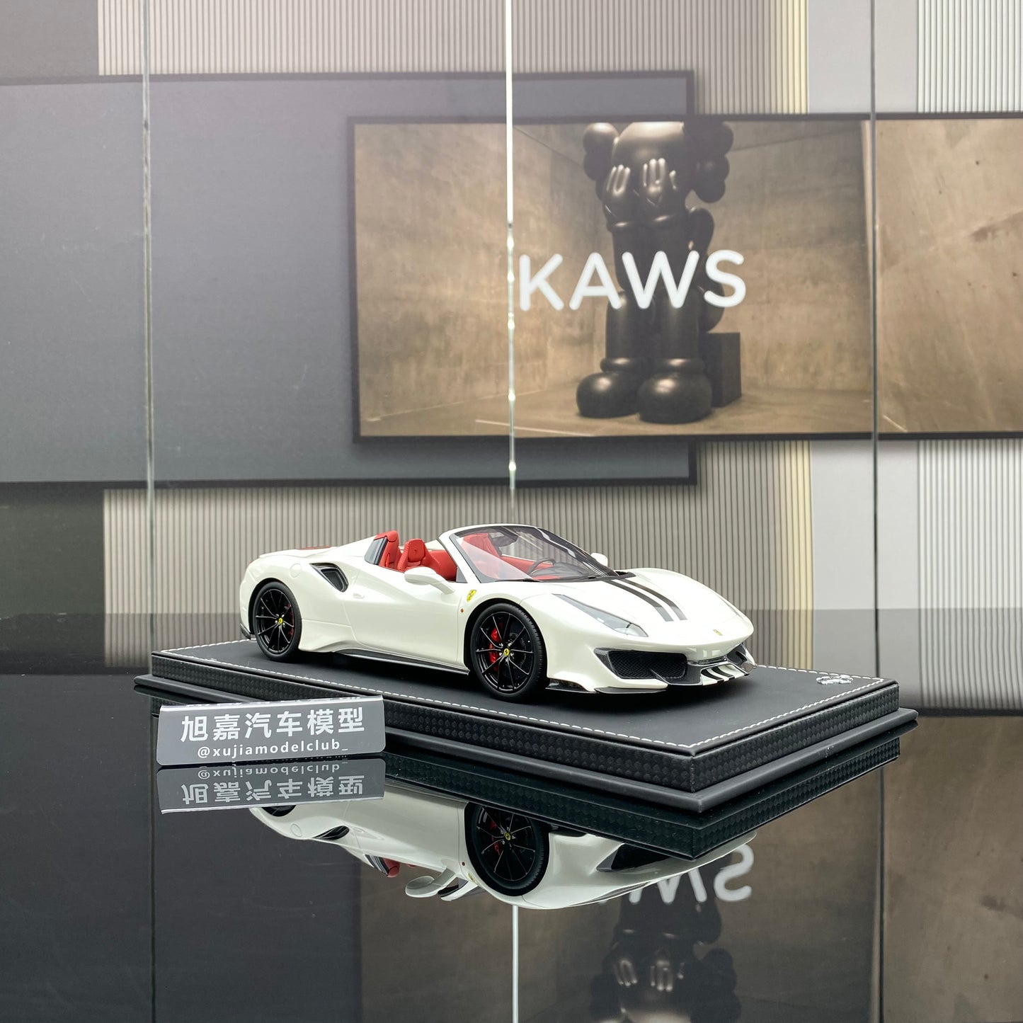 BBR 1/18 Ferrari 488 pista Spider convertible limited edition car model