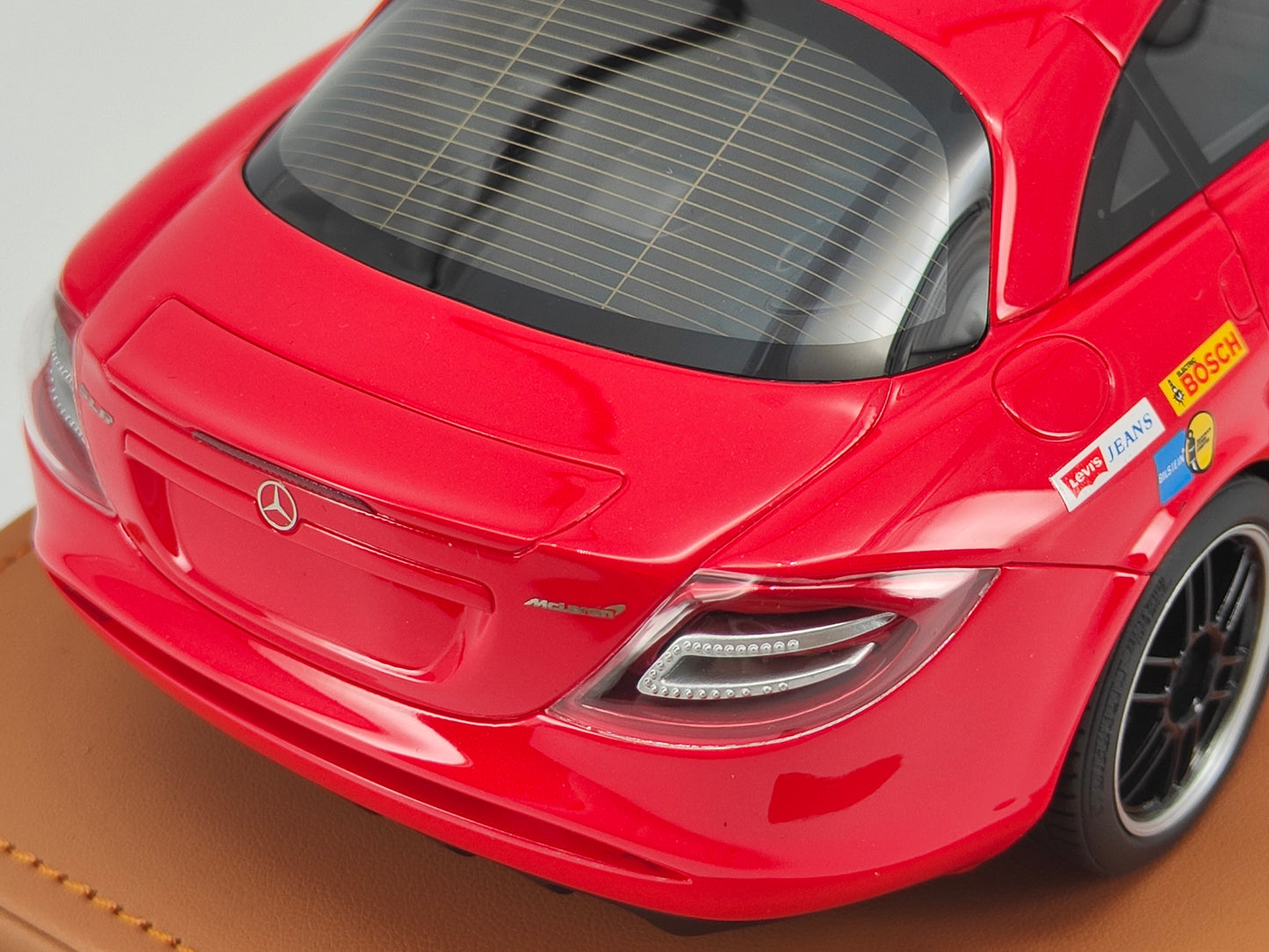 IVY 1/18 Mercedes-Benz SLR 722 Red Pig Simulation Car Model