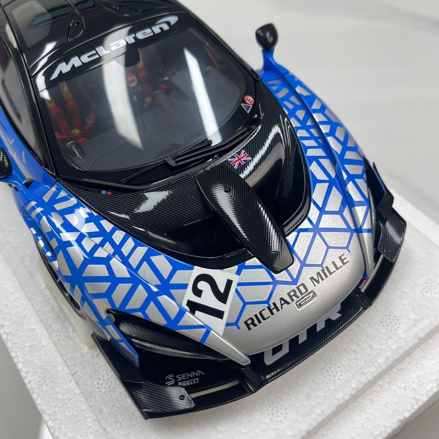 AUTOart 1/18 McLaren Senna GTR Blue #12 81955