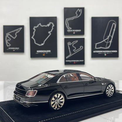 HH Model 1/18 Bentley Flying Spur Diamond Black Limited Edition Model Car