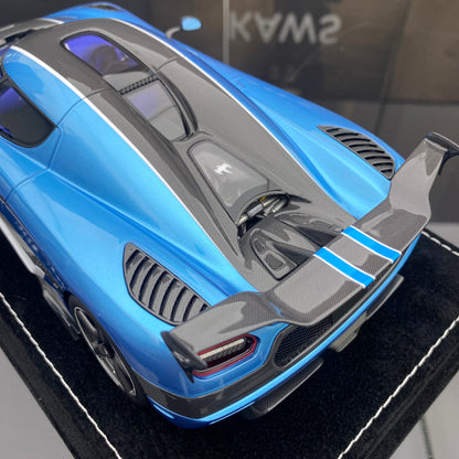 HH Model 1/18 Koenigsegg Agera RS Medusa Simulation Car Model Ornaments