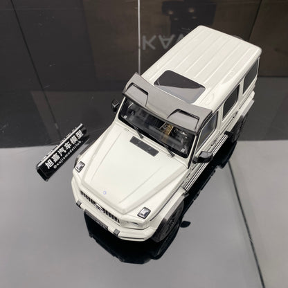 Almost Real 1/18 Mercedes-Benz AMG G63 4×4 2023 Alloy Fully Open Simulation Car Model Ornament