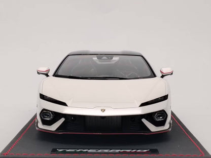 MR 1/18 Lamborghini New Baby Bull Temerario AP Kit Version Balloon White Resin Car Model
