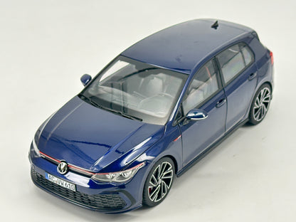 Norev 1/18 Volkswagen Golf GTI 2020 Blue Alloy Full Open Simulation Car Model NOR156