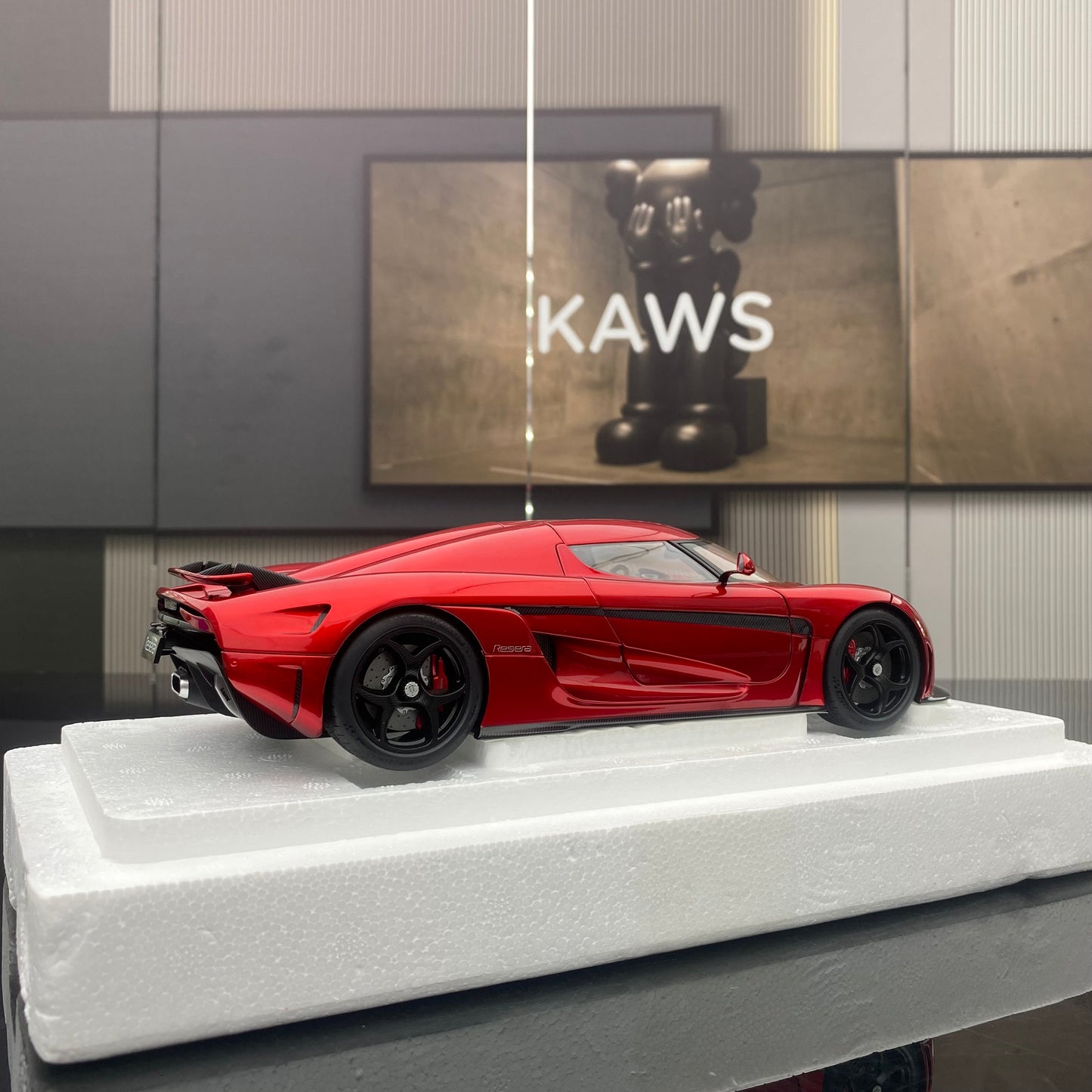 Atuo Art 1/18 Koenigsegg Regera Simulation Car Model Ornaments