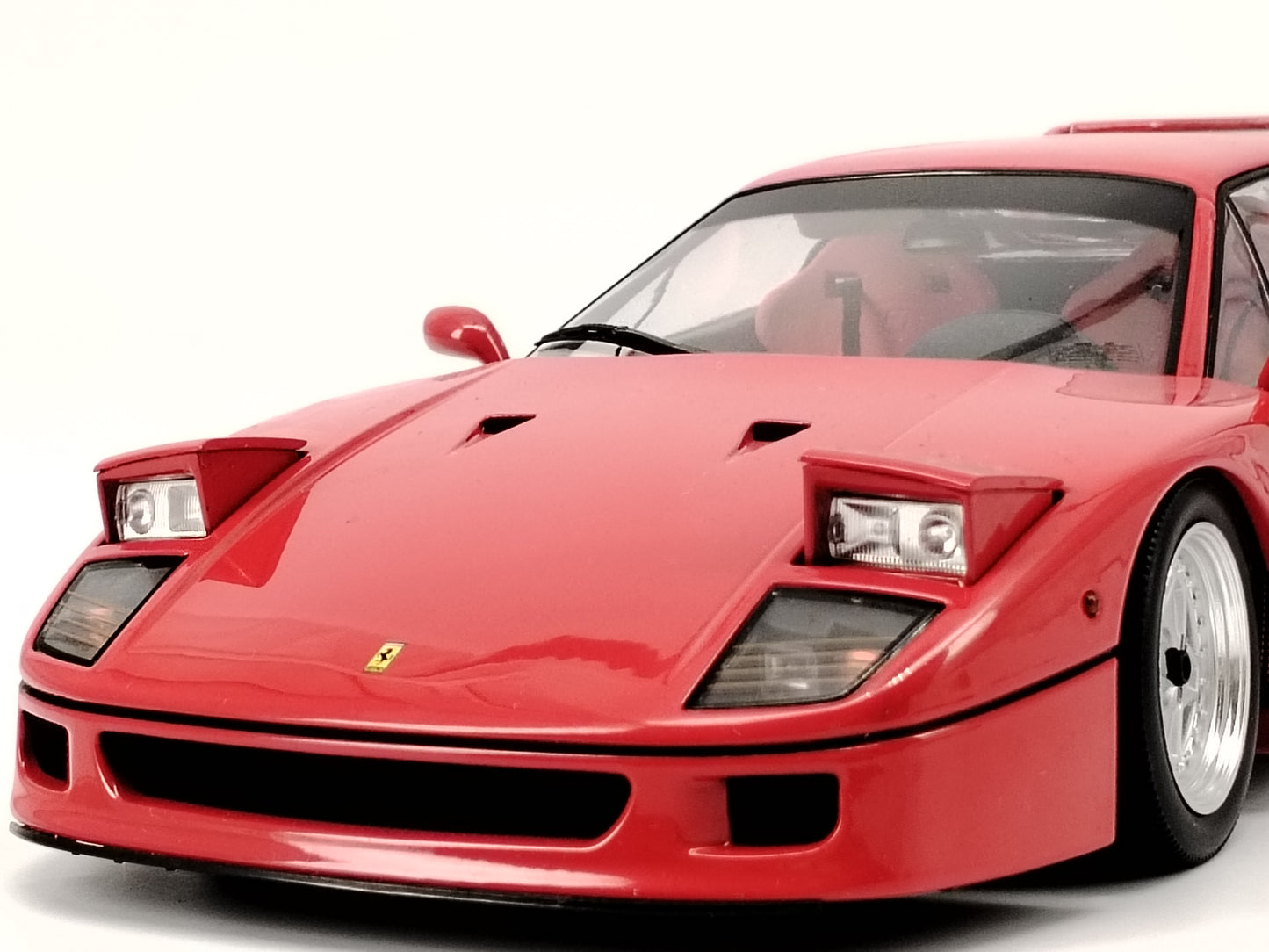 Kyosho 1/18 Ferrari F40 Alloy Full Open Red Alloy Full Open Car Model