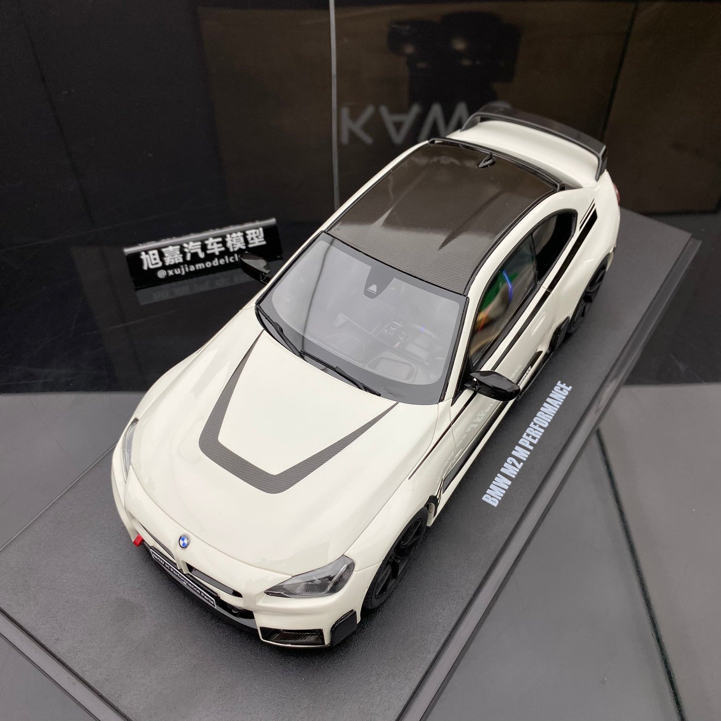 GT Spirit 1/18 BMW M2 M PERFORMANCE white simulation car model ornaments