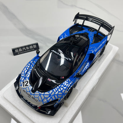 AUTOart 1/18 McLaren Senna GTR Blue #12 81955