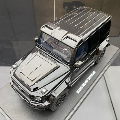 GT Spirit 1/18 Mercedes-Benz Brabus G800 4×4 Black Simulation Car Model Ornaments Gift GT500