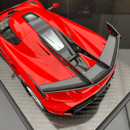 FRONTIART 1/18 Koenigsegg Jesko red simulation car model ornament