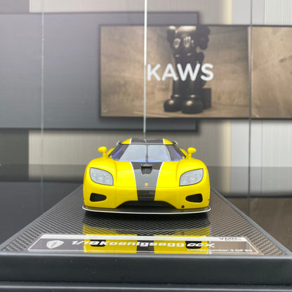 VMB 1/18 Koenigsegg CCXR limited edition supercar model ornament gift